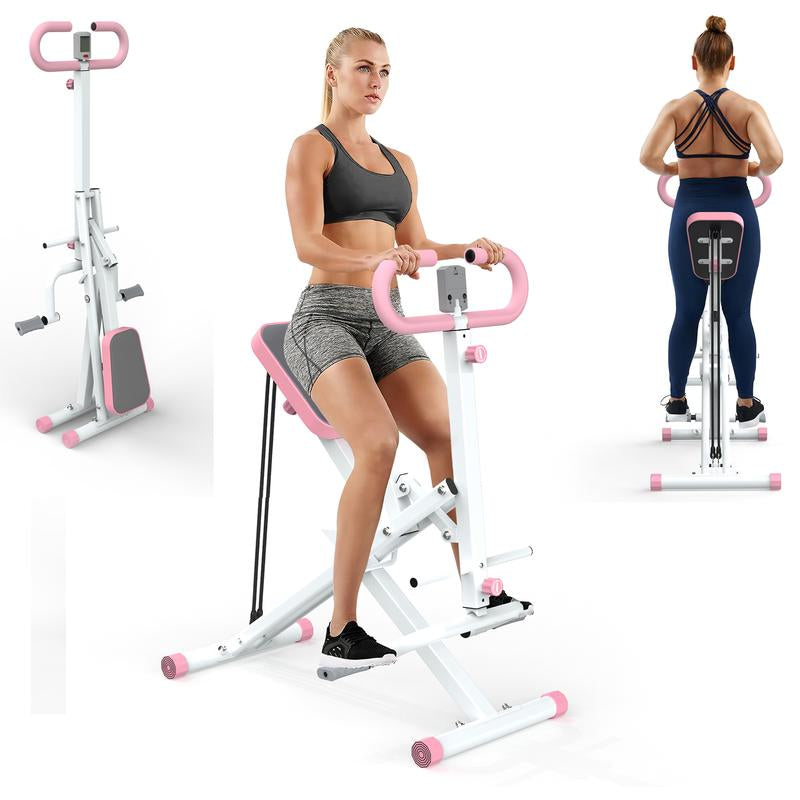 Foldable Squat Rodeo equipment used to enhance core strength and stability in fitness training sessions