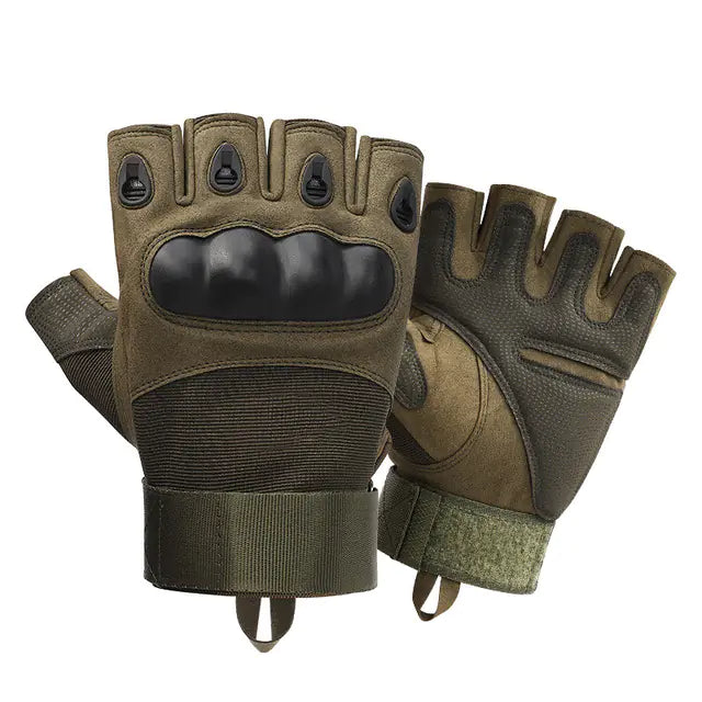 Durable tactical gloves designed for enhanced grip and protection in demanding environments