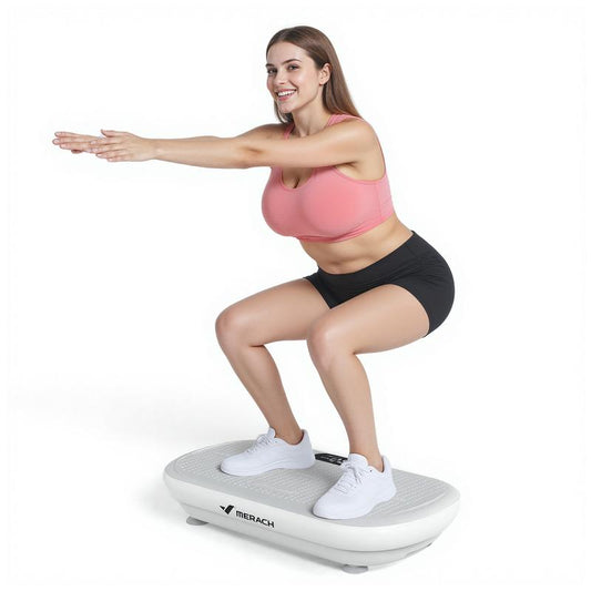 Vibration plate with Bluetooth control for enhanced workout flexibility and seamless user experience