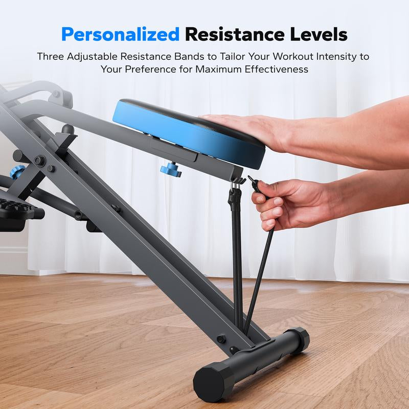 Advanced rowing machines and squat exercises for comprehensive fitness training and muscle strengthening