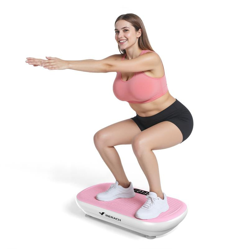 Vibration plate with Bluetooth control for enhanced workout flexibility and seamless user experience