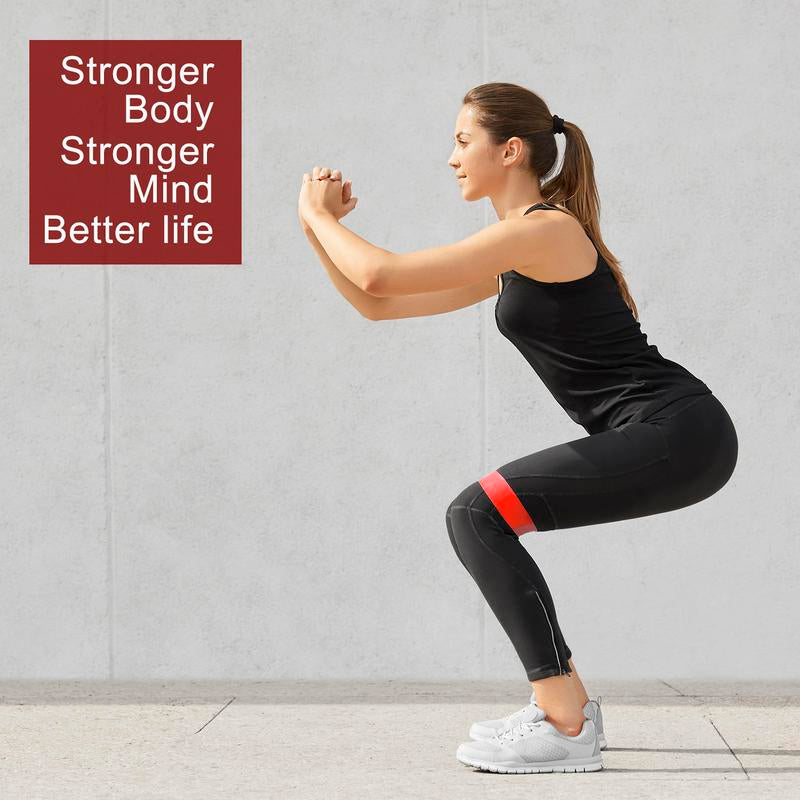 5 Different Resistance Bands for Home Workout.