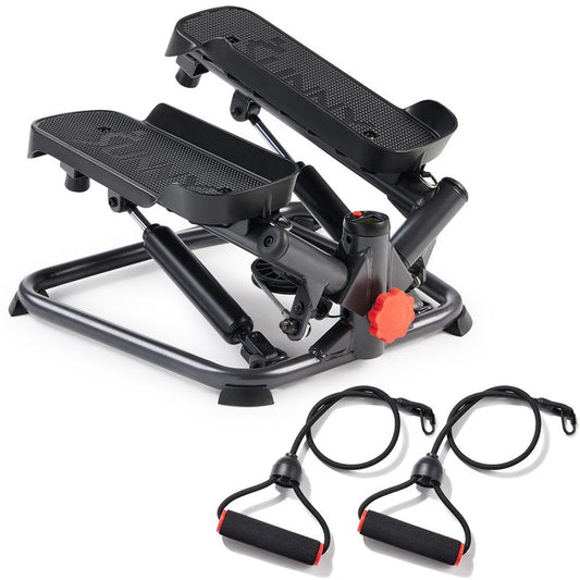 High-quality twist stair steppers paired with durable resistance bands for effective home workouts