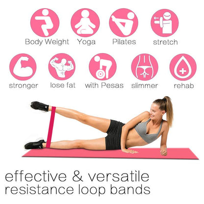 High-quality Resistance Loop Exercise Bands for effective strength training and muscle toning at home or gym.