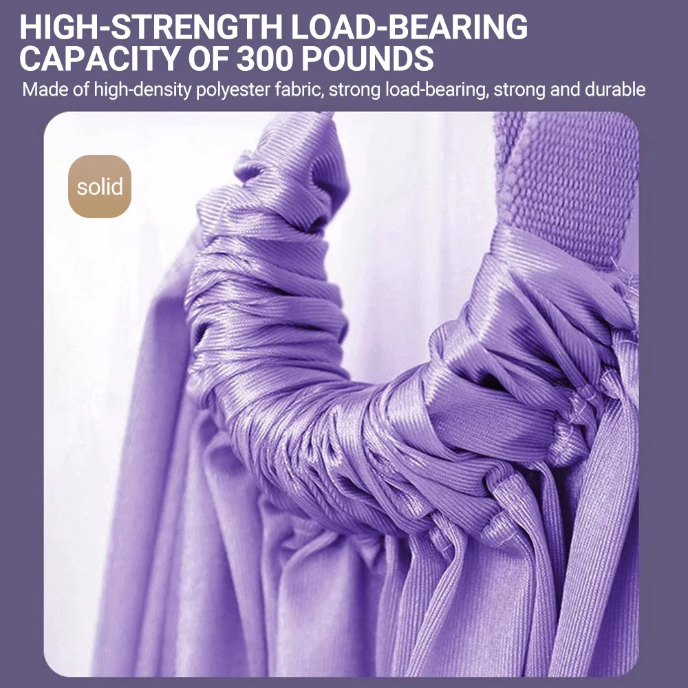 Aerial Yoga Strap Pull Rope Hammock Trainer.