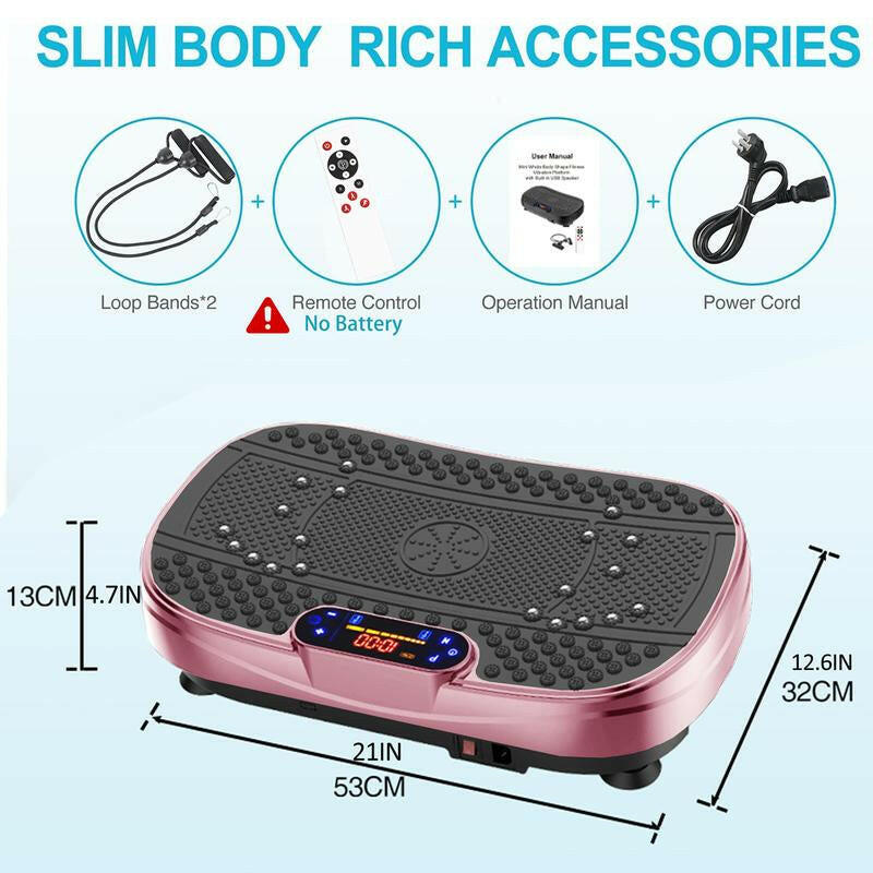Workout session using a vibration plate to enhance fitness and muscle toning effectively.