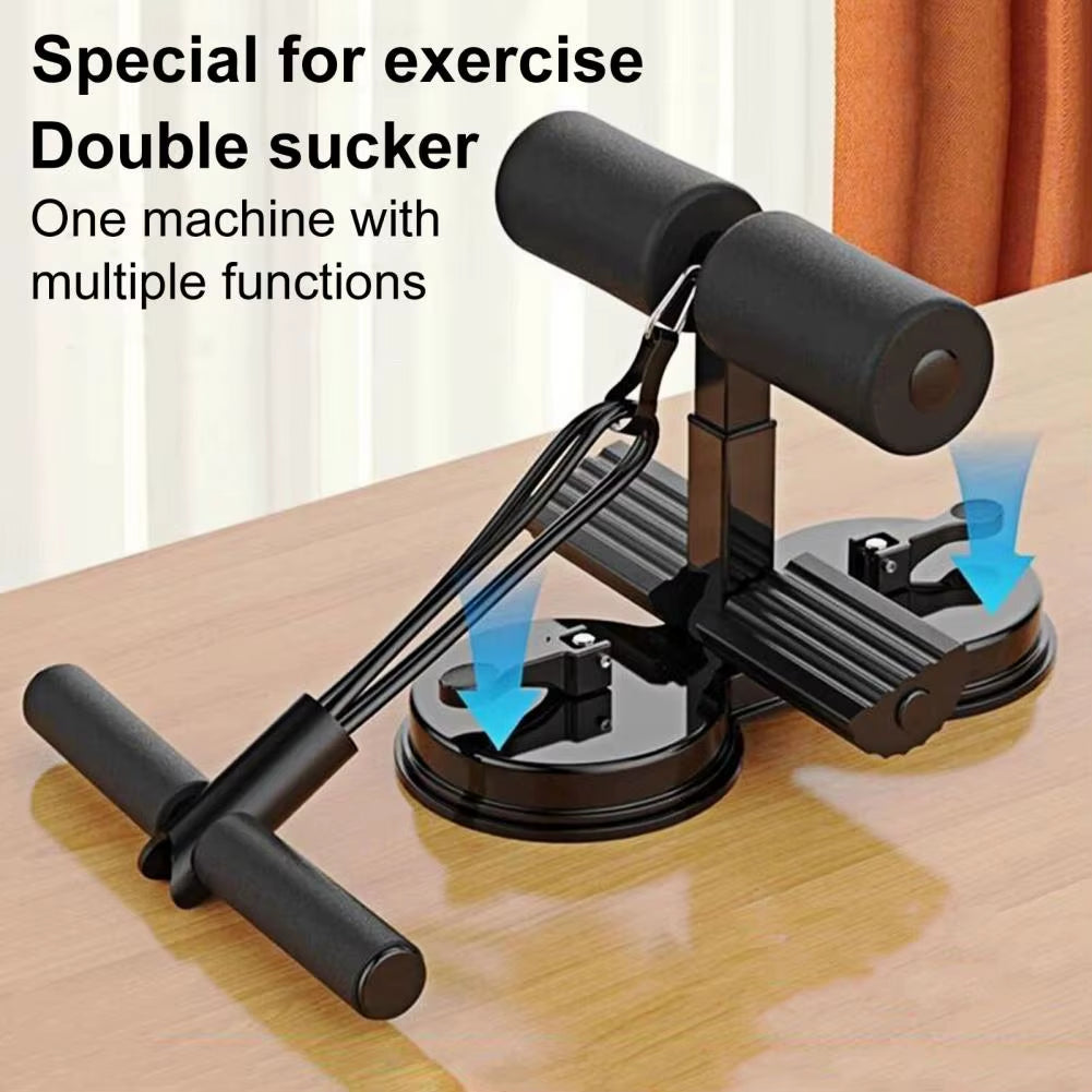 Sit-Up Bar with Resistance Band for Effective Core Strengthening and Home Workout