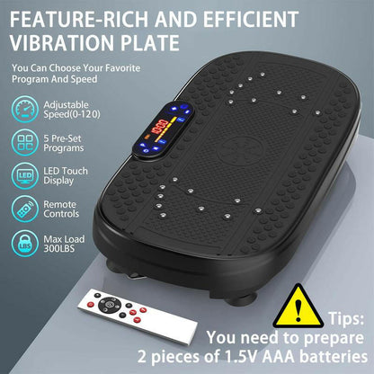 Workout session using a vibration plate to enhance fitness and muscle toning effectively.