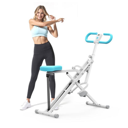 Advanced rowing machines and squat exercises for comprehensive fitness training and muscle strengthening