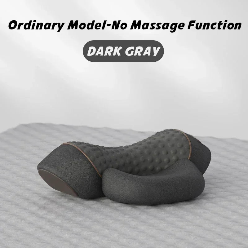 Electric massager and memory foam pillow for enhanced comfort and relaxation