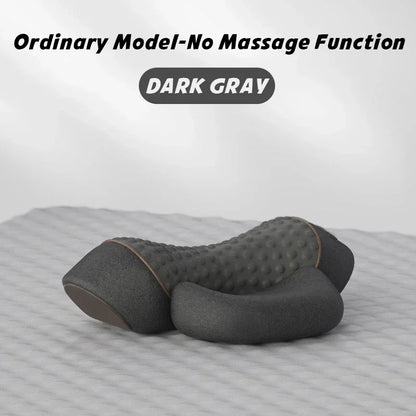 Electric massager and memory foam pillow for enhanced comfort and relaxation