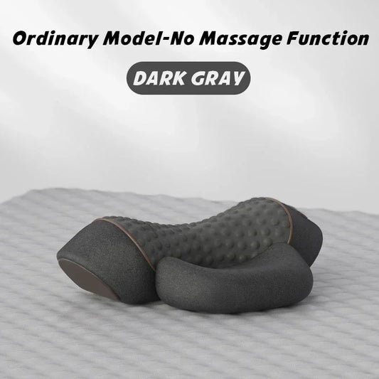 Electric massager and memory foam pillow for enhanced comfort and relaxation