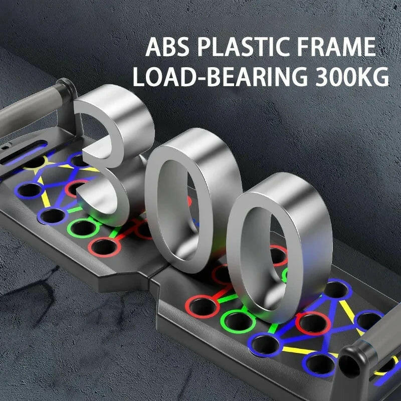Foldable Push-Up Board Set for Full-Body Workout.