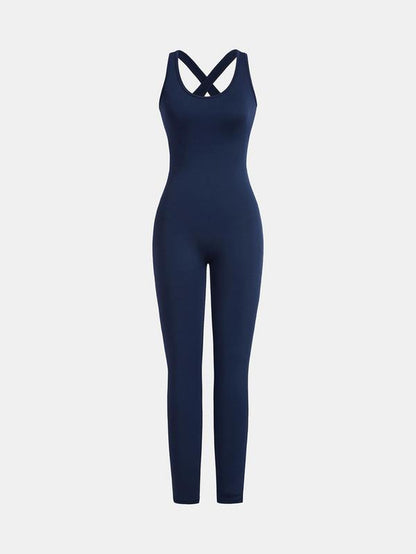 Stylish zip-up overalls perfect for casual and professional wear, combining comfort with contemporary fashion appeal.