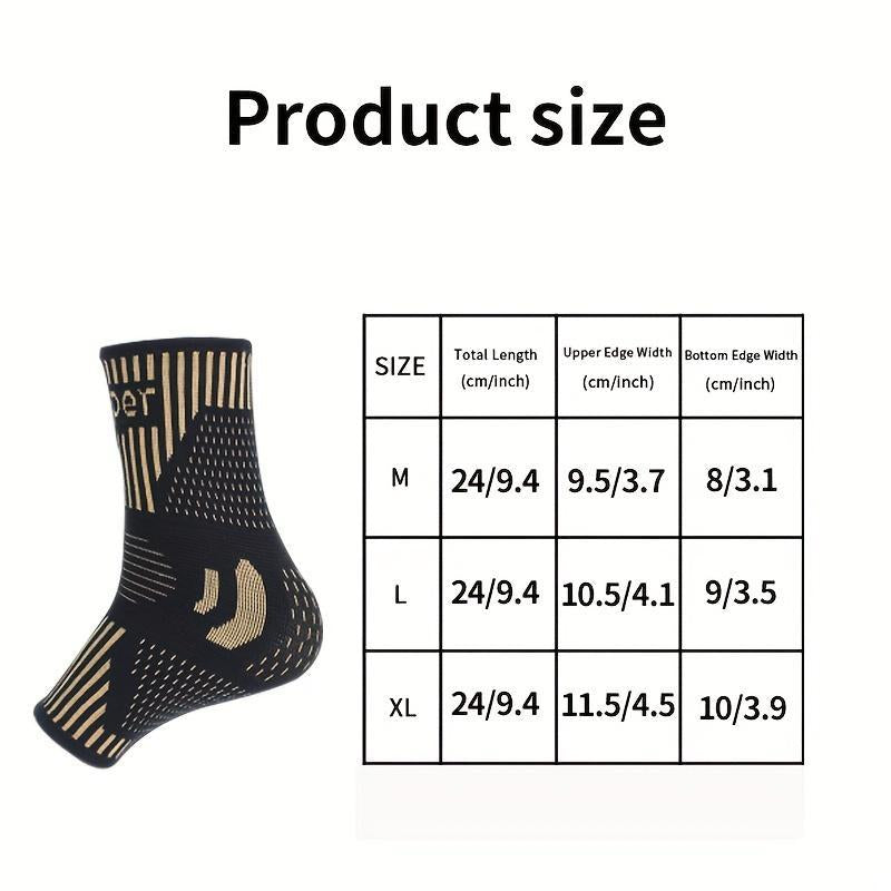 Ankle sleeve providing effective ankle heel protection for enhanced stability and injury prevention