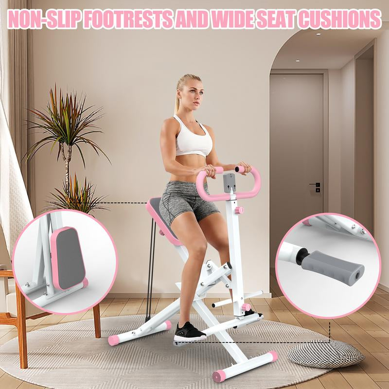 Foldable Squat Rodeo equipment used to enhance core strength and stability in fitness training sessions