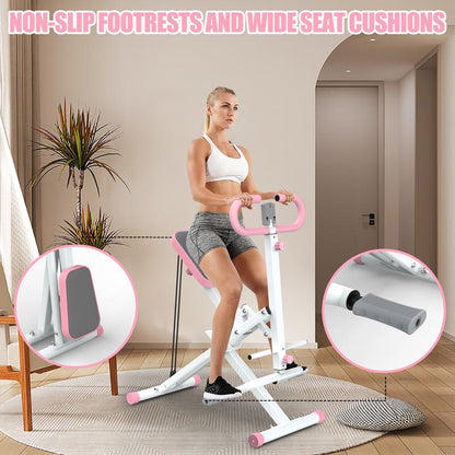 Foldable Squat Rodeo equipment used to enhance core strength and stability in fitness training sessions