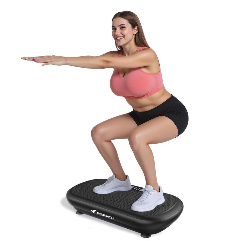 Vibration plate with Bluetooth control for enhanced workout flexibility and seamless user experience