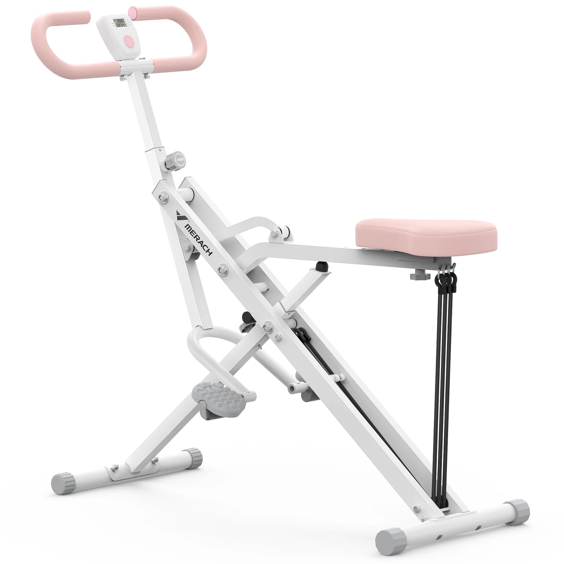 Adjustable Squat Trainer with Triple Resistance Bands for Total Lower Body Strength.