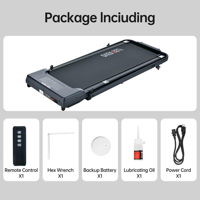 Portable treadmill for efficient home workouts, combining convenience and advanced fitness technology.