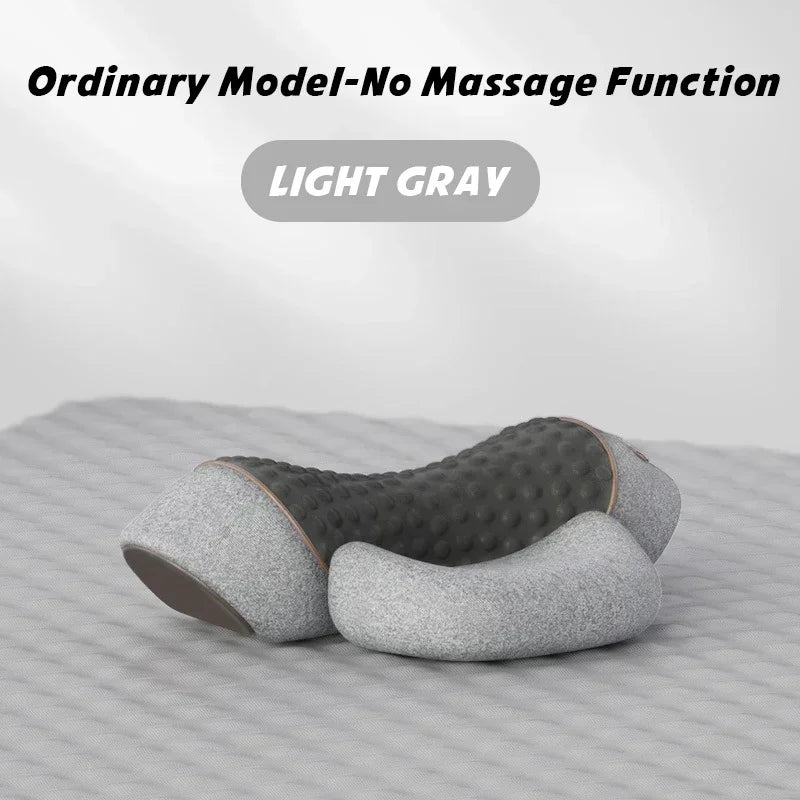 Electric massager and memory foam pillow for enhanced comfort and relaxation