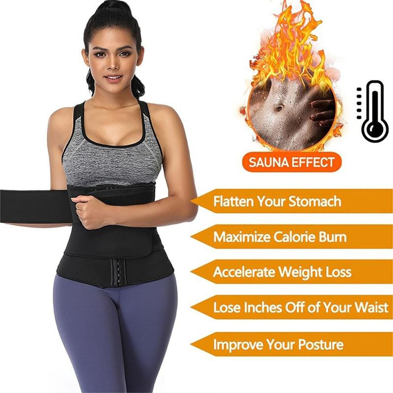 Sauna waist trainer designed for effective slimming and enhanced workout performance