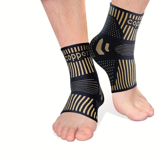 Ankle sleeve providing effective ankle heel protection for enhanced stability and injury prevention