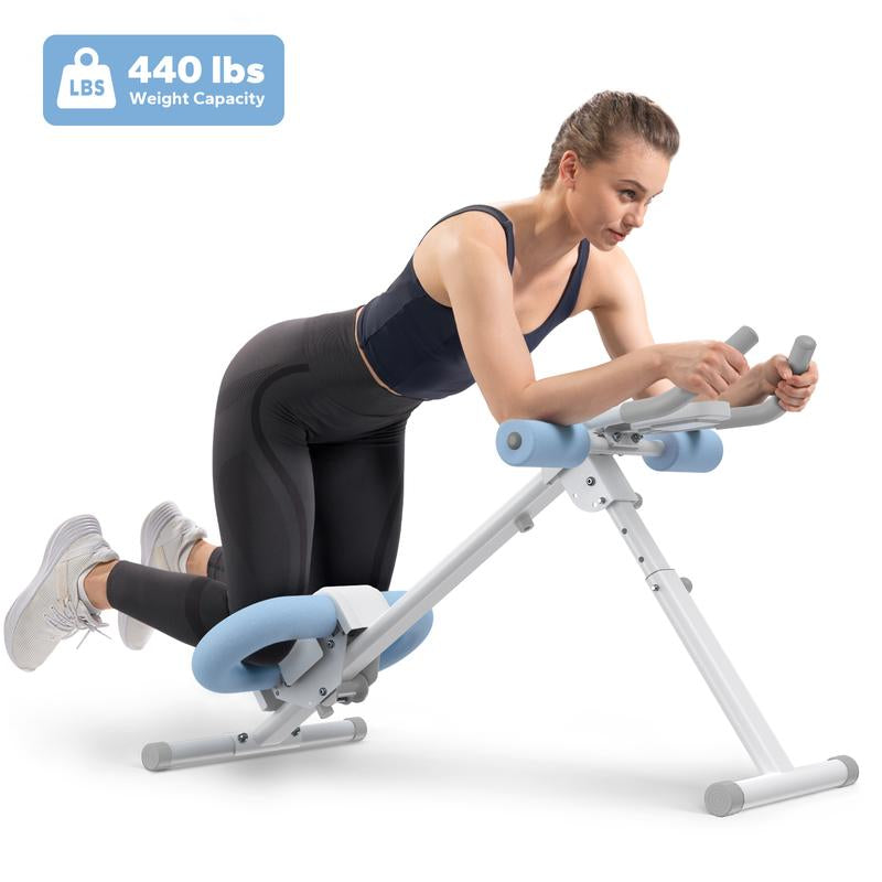 Advanced ab trainer designed to strengthen and tone core muscles for effective fitness results.