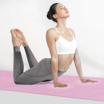 High-quality anti-slip yoga mat designed for optimal grip and stability during exercises.