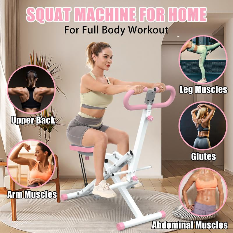 Foldable Squat Rodeo equipment used to enhance core strength and stability in fitness training sessions