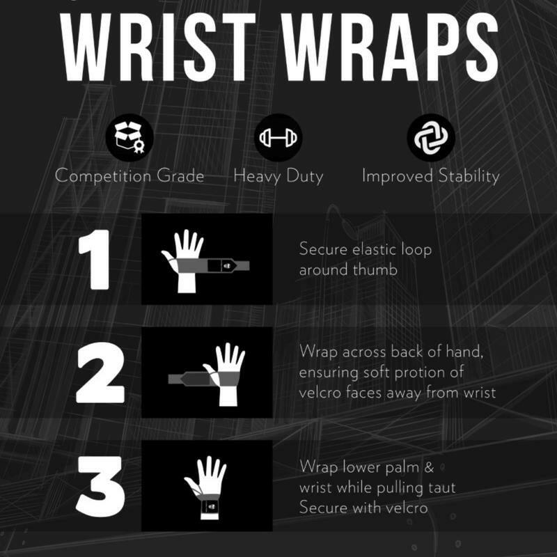 Gym wrist wraps designed to elevate workouts with enhanced support and stability