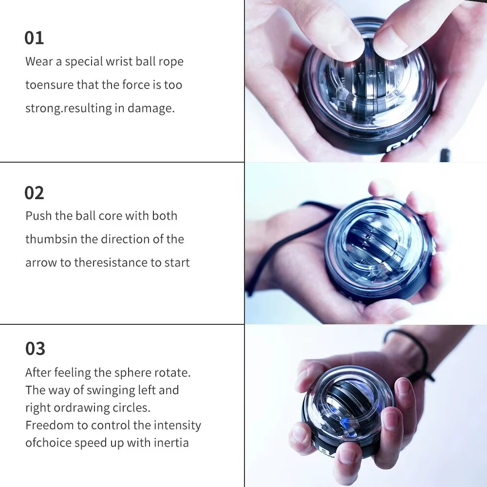 LED Wrist Ball showcasing dynamic lighting for enhanced visibility and stylish workout sessions
