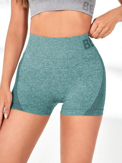 High waist sports gym shorts designed for optimal comfort and performance during workouts