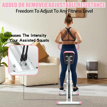 Foldable Squat Rodeo equipment used to enhance core strength and stability in fitness training sessions