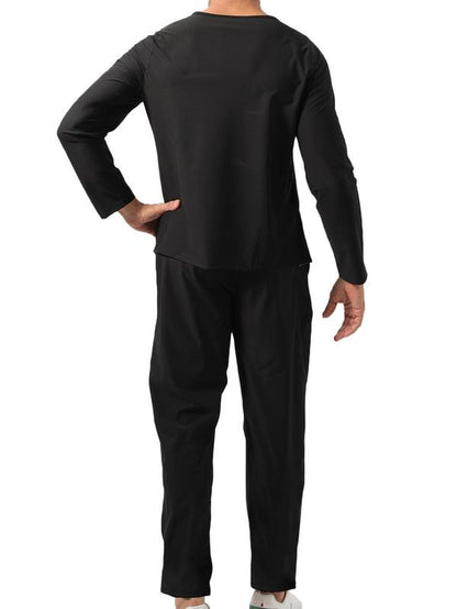 High-quality tracksuits designed for enhanced performance paired with a sauna suit for effective workout sessions