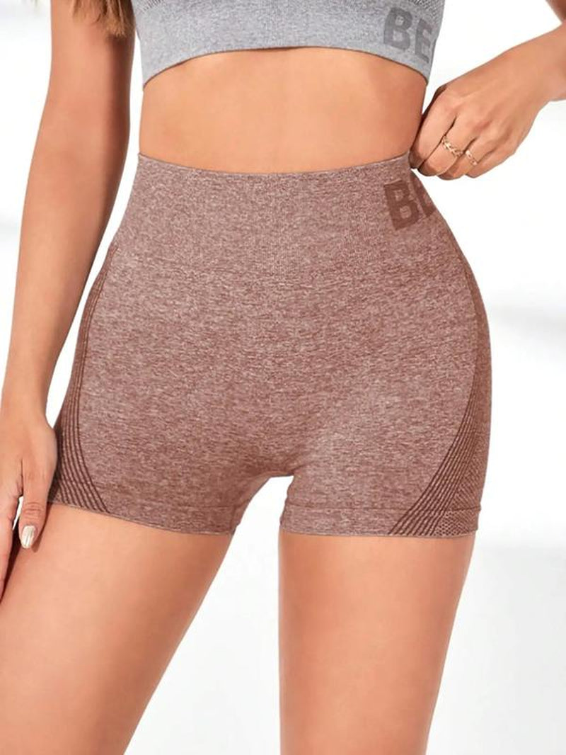 High waist sports gym shorts designed for optimal comfort and performance during workouts