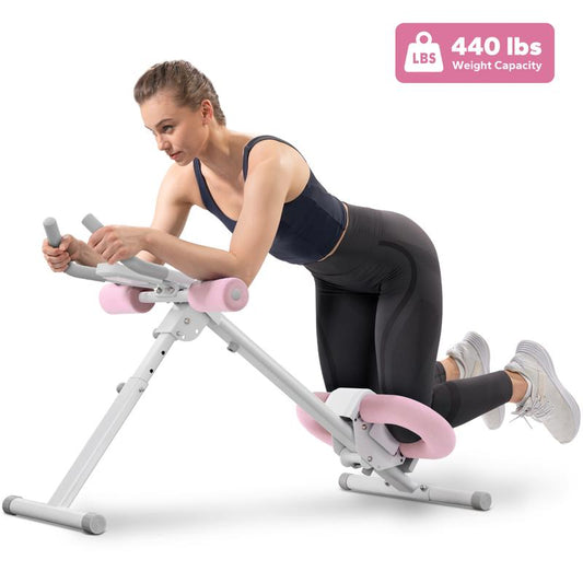 Advanced ab trainer designed to strengthen and tone core muscles for effective fitness results.