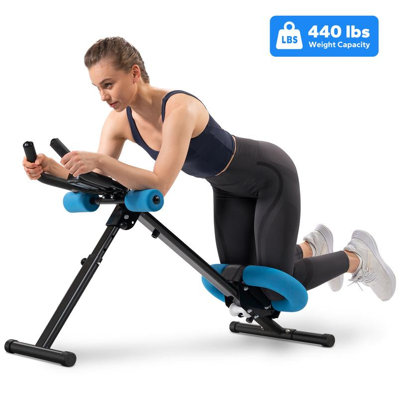 Advanced ab trainer designed to strengthen and tone core muscles for effective fitness results.