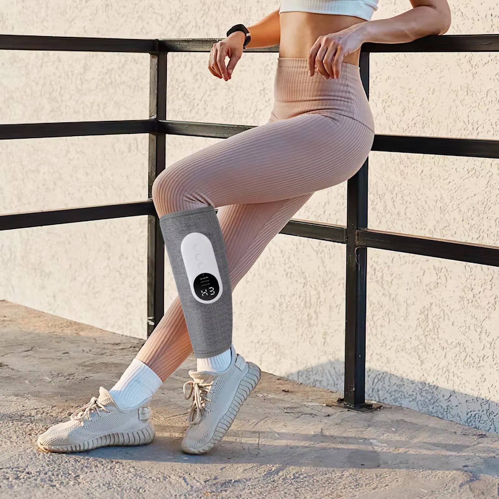 Portable massager designed for effective muscle relaxation and on-the-go comfort