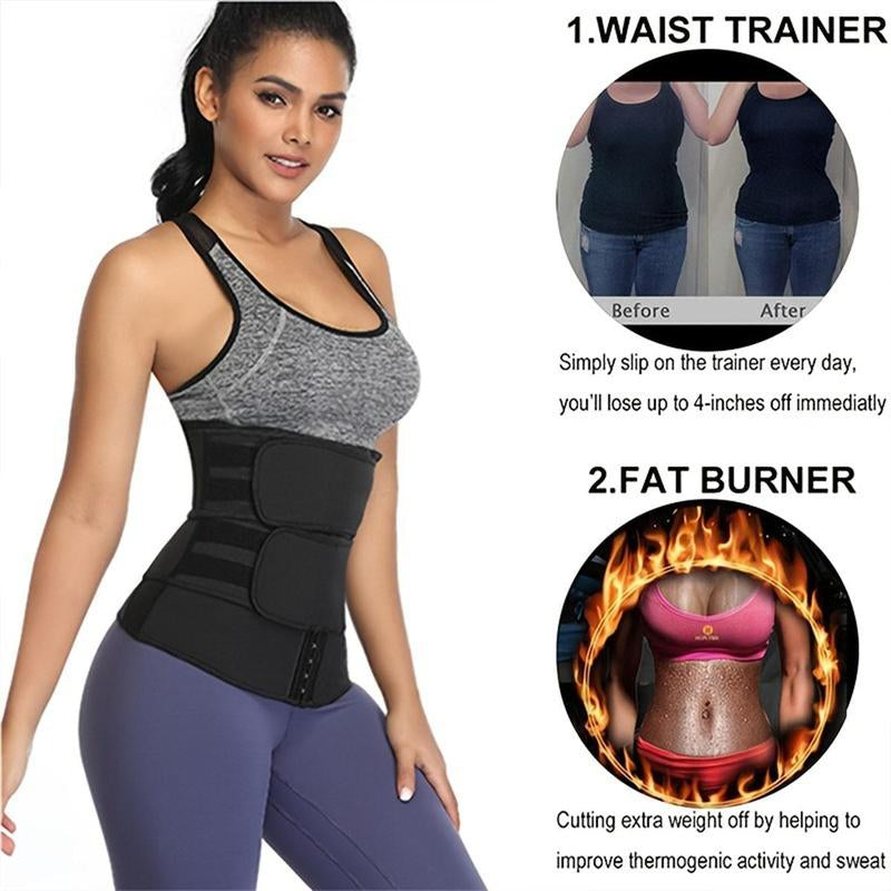 Sauna waist trainer designed for effective slimming and enhanced workout performance