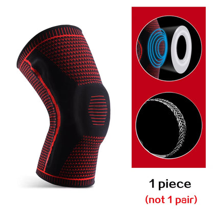 Professional sports athlete wearing a knee brace for optimal joint support and injury prevention