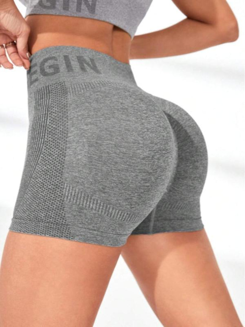 High waist sports gym shorts designed for optimal comfort and performance during workouts